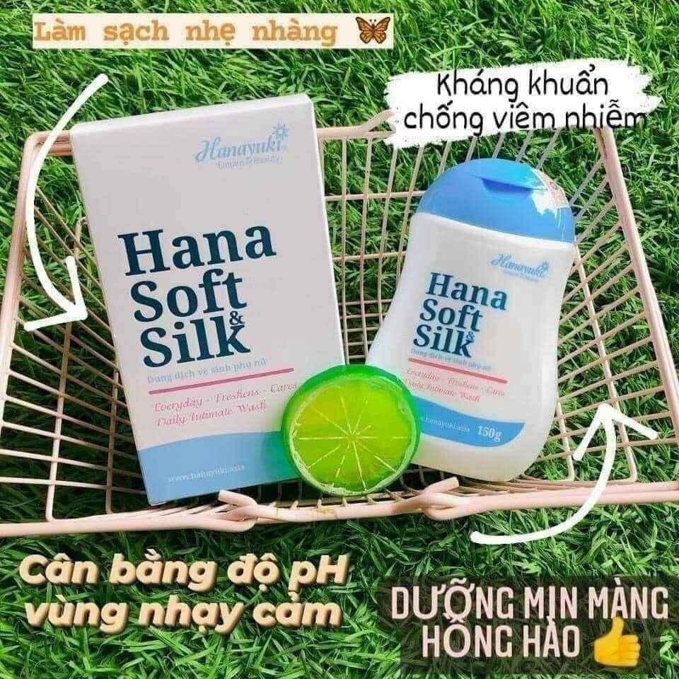 [CHÍNH HÃNG] Dung Dịch Vệ Sinh Phụ Nữ Hana Soft Silk - Hanayuki