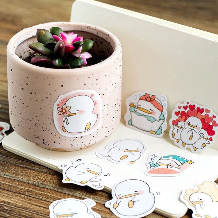 Hộp 45 Sticker dán Vịt Con