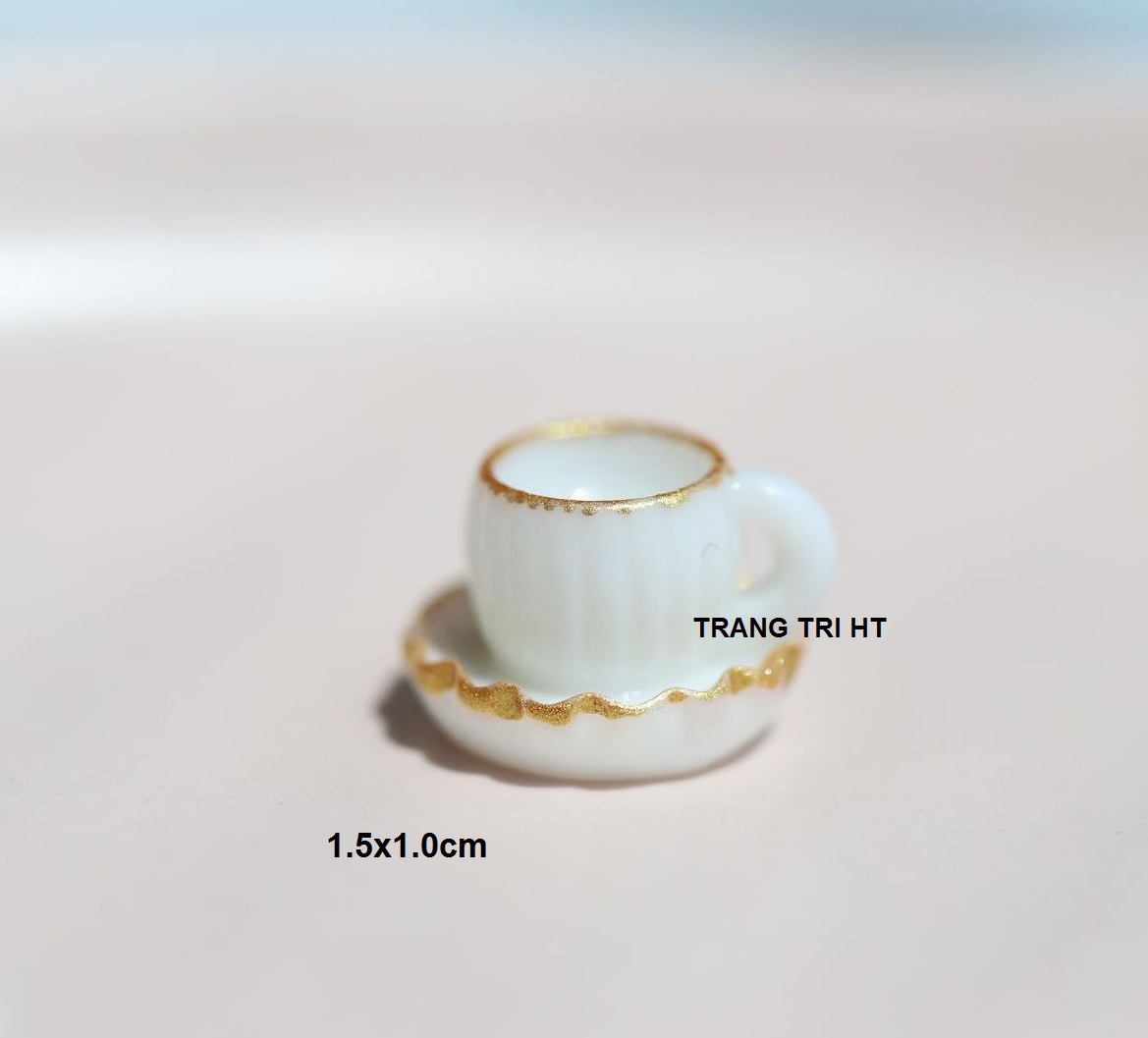 [HCM]Tách Cà Phê Mô Hình Trang Trí Phụ Kiện Trang Trí Slime [1 cái ]