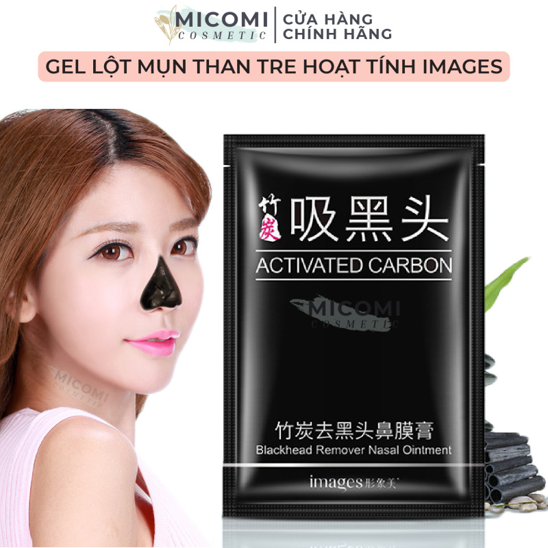 [HCM]Gel Lột Mụn Đầu Đen l Mụn Cám Than Tre Hoạt Tính Mask Mặt Nạ Sạch Mụn Activated Carbon images Nội Địa Trung MICOMI Cosmetics