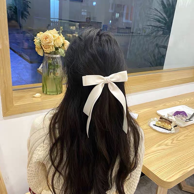 Kẹp tóc nơ tiểu thư