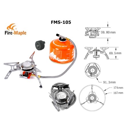 Bếp Gas Dã Ngoại Fire Maple FMS-105