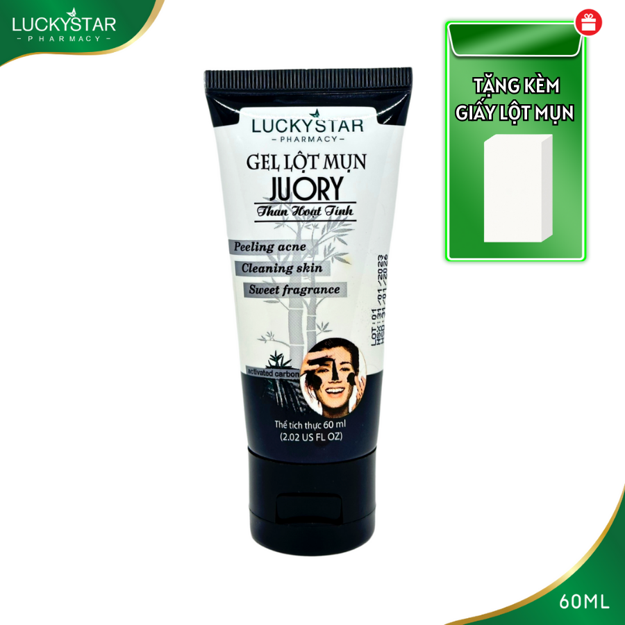 Gel Lột Mụn Than Hoạt Tính Lucky Star