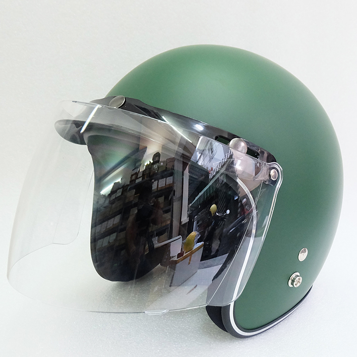 NÓN BẢO HIỂM 3/4 KÈM KÍNH FULLFACEMÀU ?XANH RÊULÓT QUAI CAO CẤPAN TOÀN ĐẠT CHUẨN