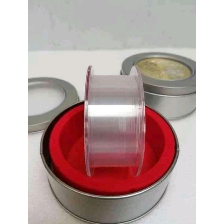 Cước câu cá - hộp sắt 100m buộc link,buộc thẻo