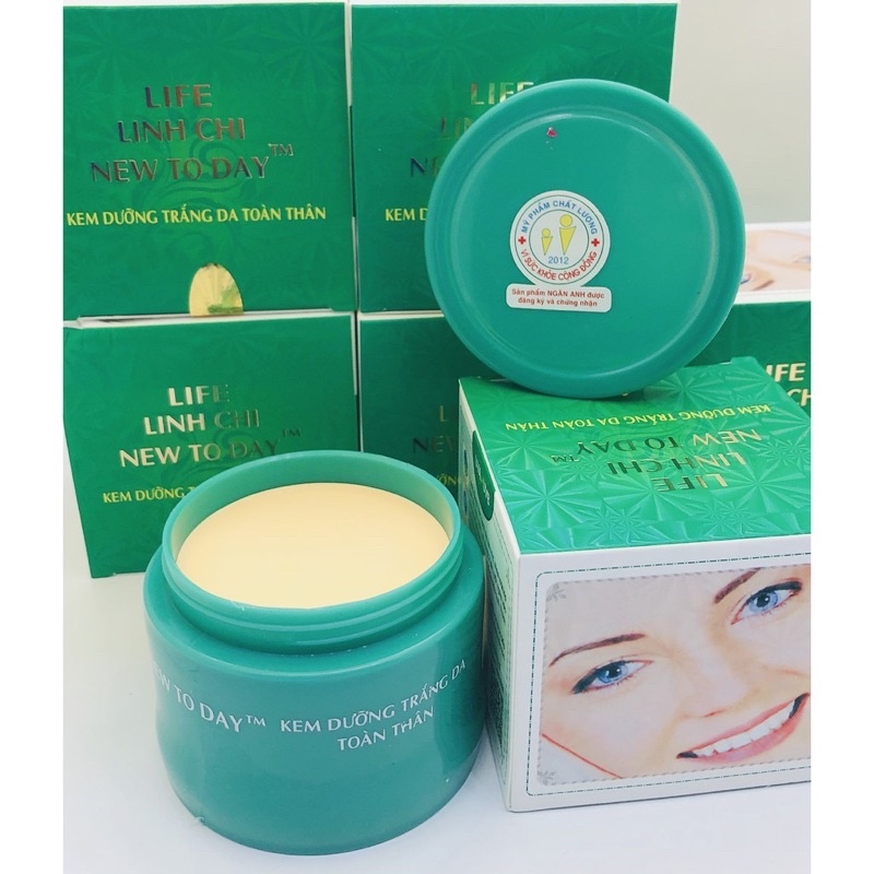 Kem ốc sên Linh chi New today dưỡng trắng da toàn thân