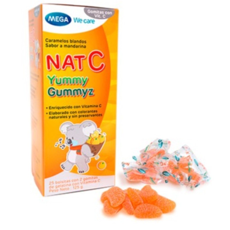 NATC YUMMY GUMMYZ VITAMIN C TỰ NHIÊN