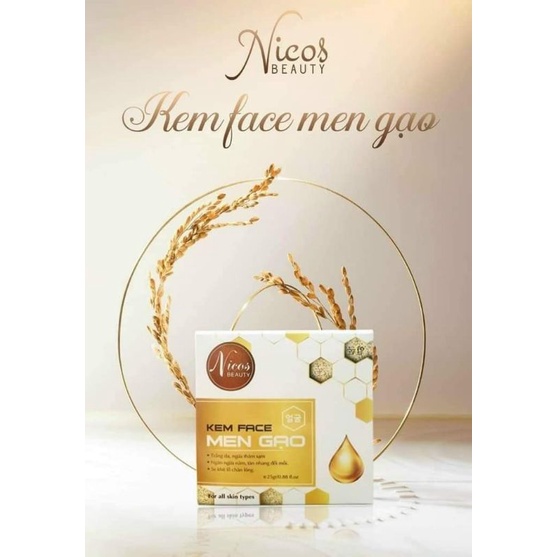Kem face men gao Nicos