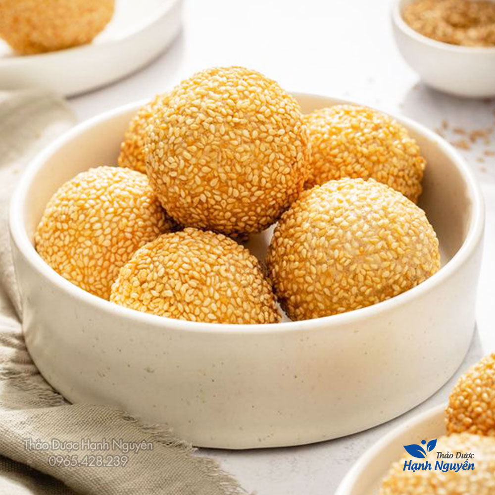 Hạt mè (Vừng) trắng 500g (Dùng làm bánh, nấu ăn, làm sữa hạt) - Thảo Dược Hạnh Nguyên