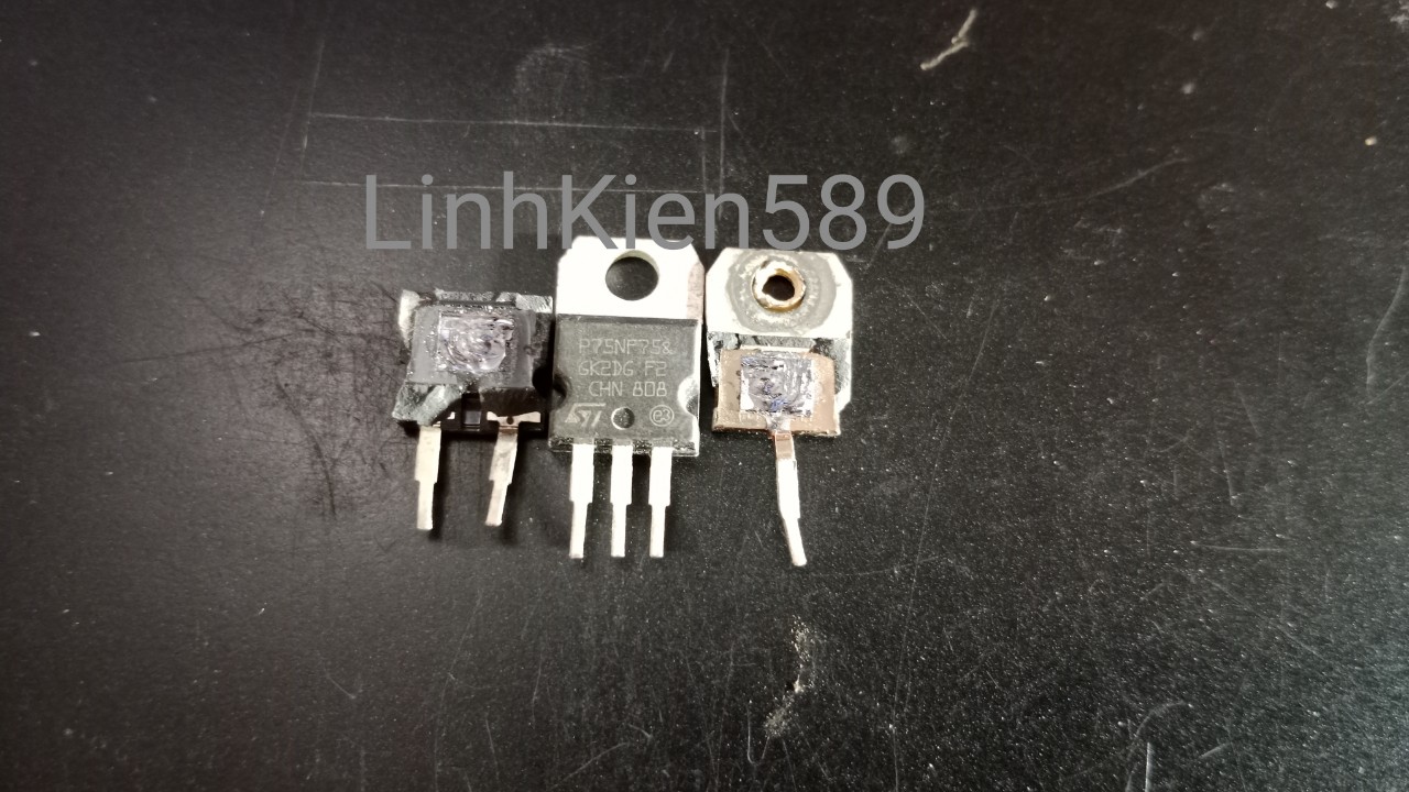 P75nf75 75nf75 chính hãng st tháo máy 75a 75v