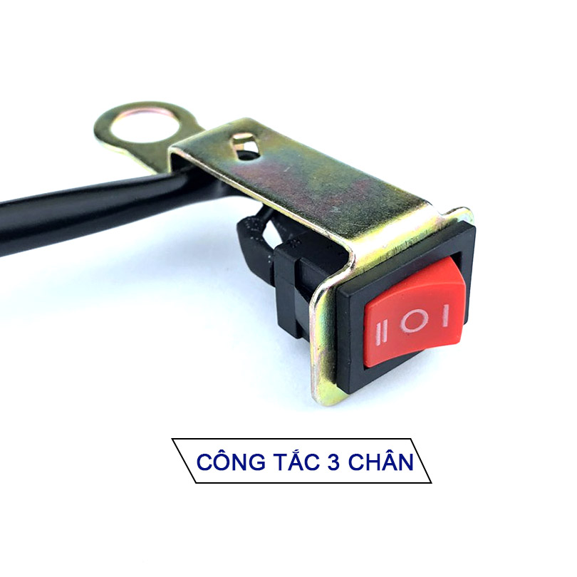 [HCM]Công Tắc 3 Chân Có Pat Chân Gương [ Cos Pha ]