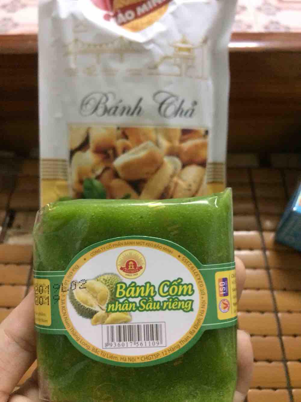 Bánh cốm sầu riêng loại to ( combo 10 cái)