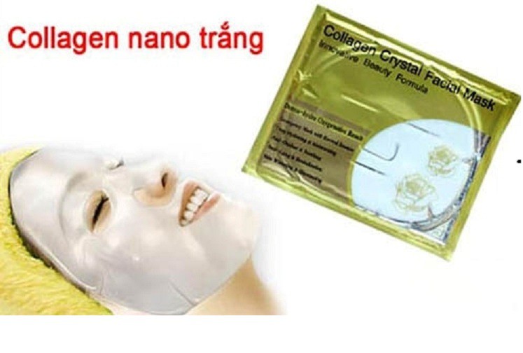 Combo 20 Mặt nạ Collagen đắp mặt nano trắng