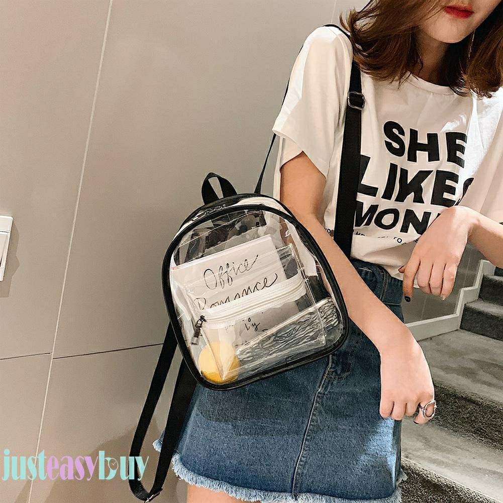 balo mini trong suốt