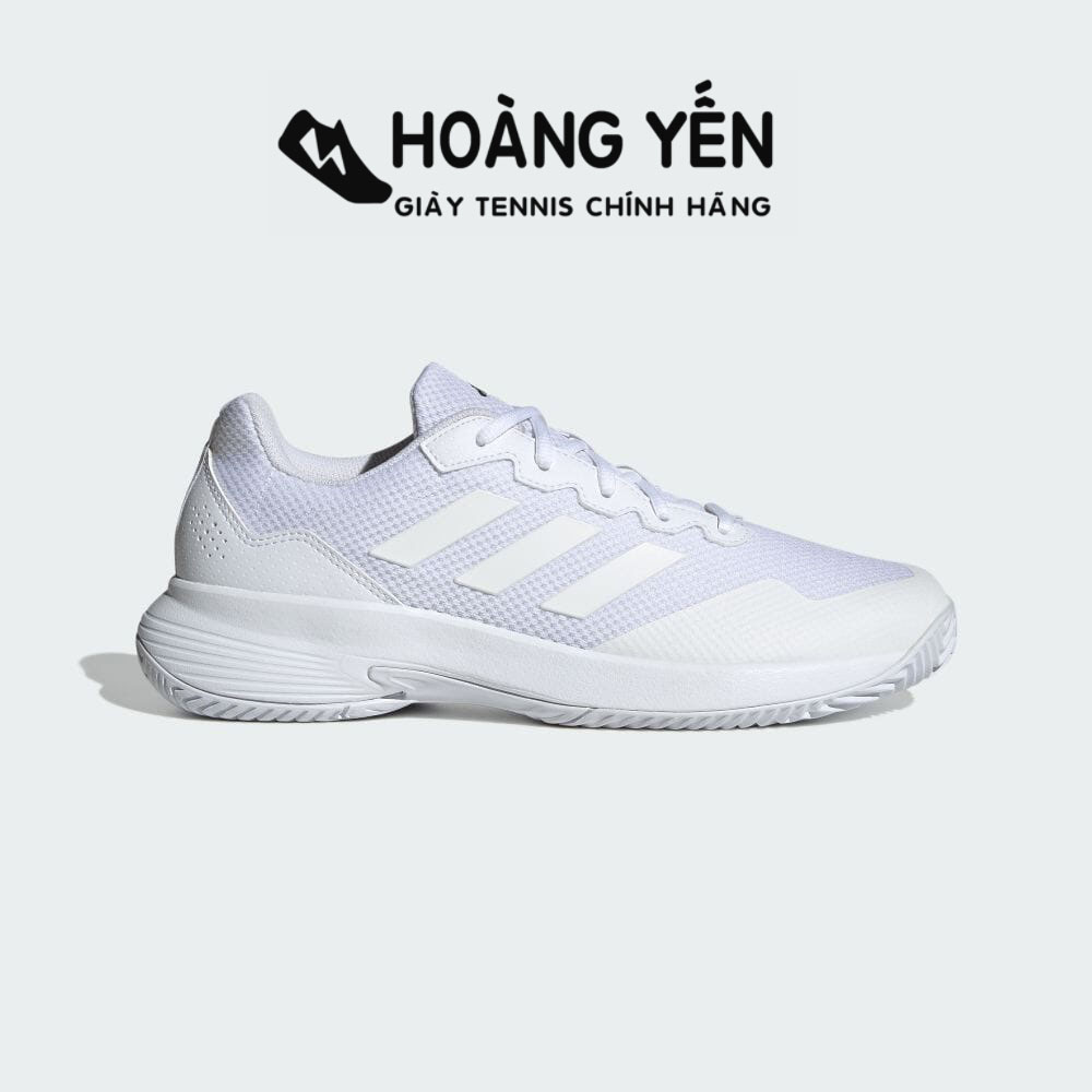 Giày tennis nam adidas chính hãng | tennis adidas gamecourt 2023 white | men adidas tennis shoes 2023