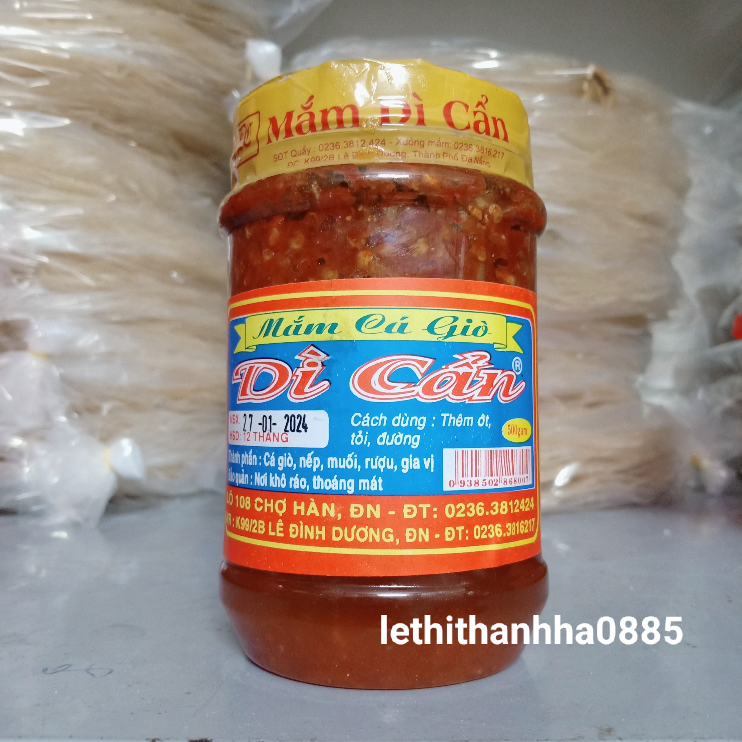 Mắm cá Giò 500gr - Đặc sản Đà Nẵng