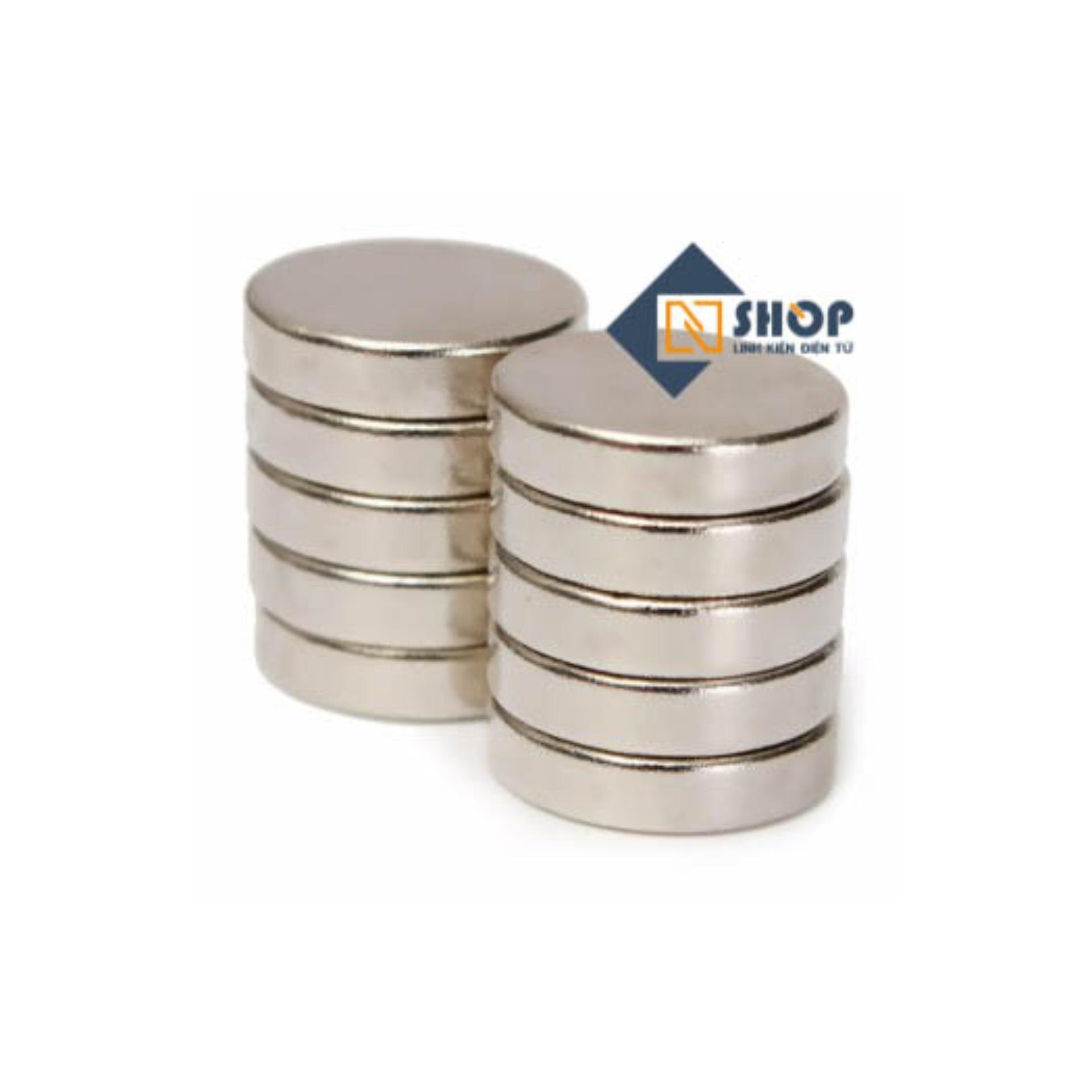 Bộ 4 Nam châm đất hiếm 10x3mm