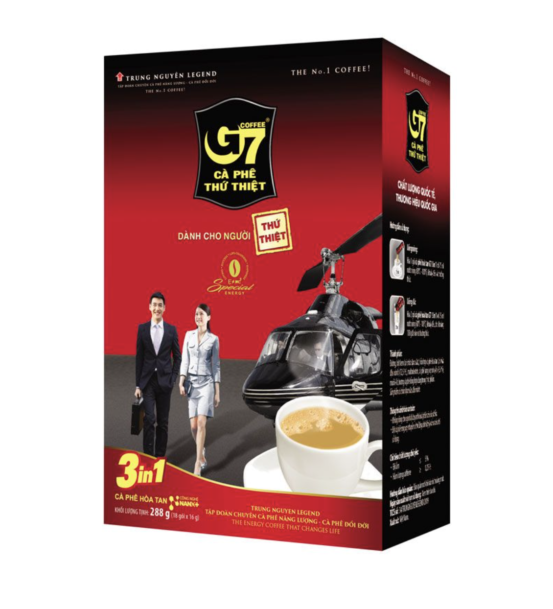 Cà phê G7 3in1 hộp 18 gói x 16gram