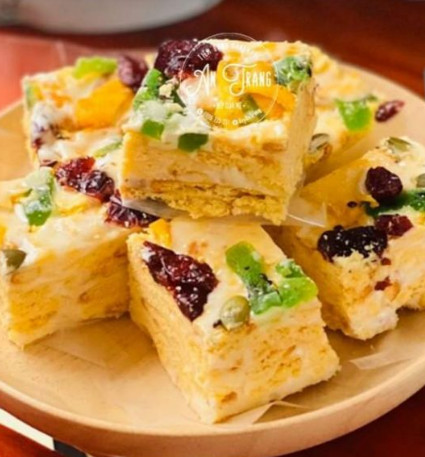 [HCM]SET NGUYÊN LIỆU LÀM BÁNH BÔNG TUYẾT SIÊU NGON + TẶNG 35 TÚI ĐỰNG KẸO BÔNG TUYẾT