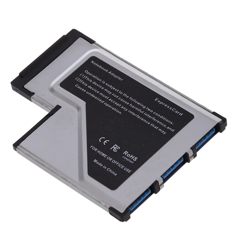 Bảng giá 3 Port USB  Express Card 54mm PCMCIA Express Card for Laptop  NEW Phong