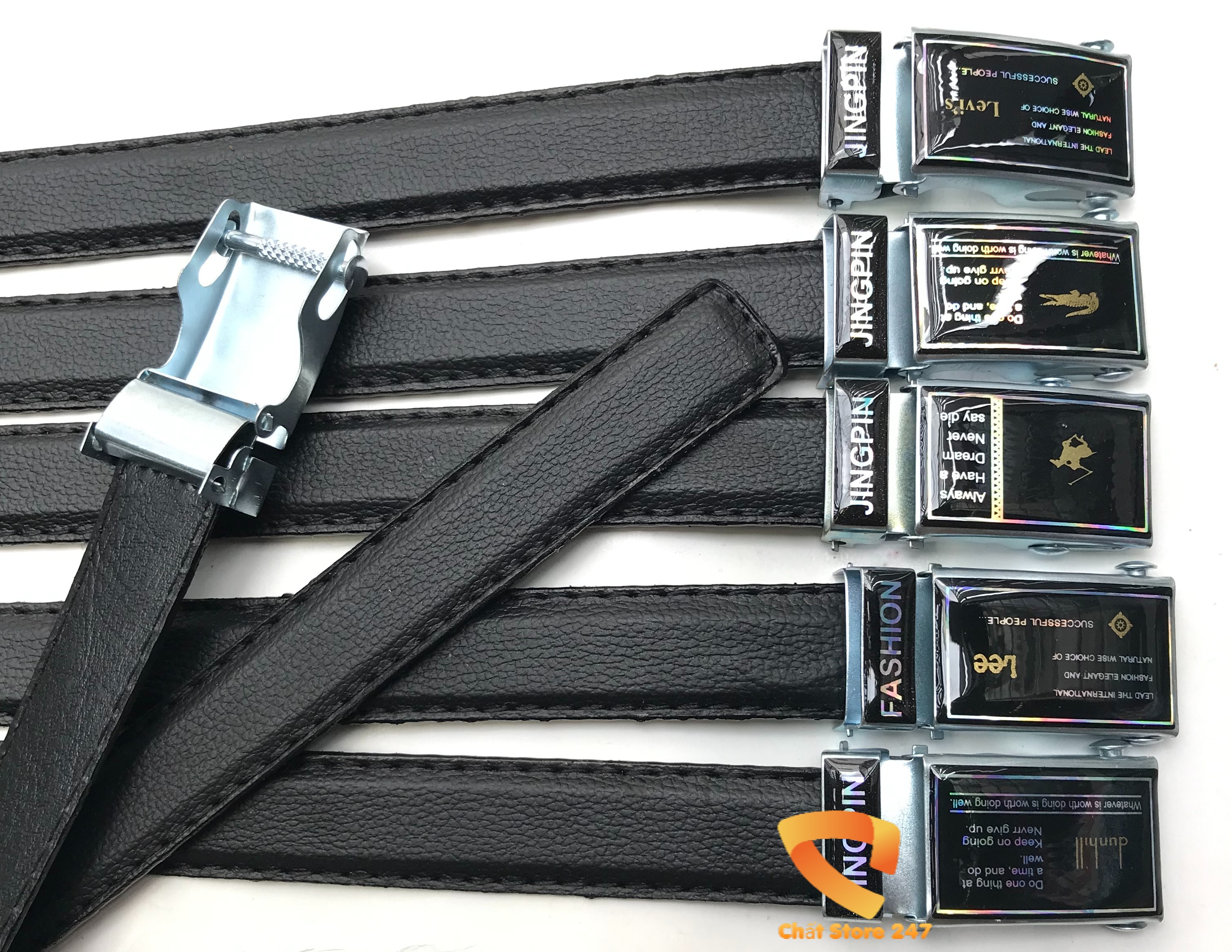 Dây nịt học sinh - thắt lưng giá rẻ - dây lăn bảng 2.5 cm khoá ngẫu nhiên