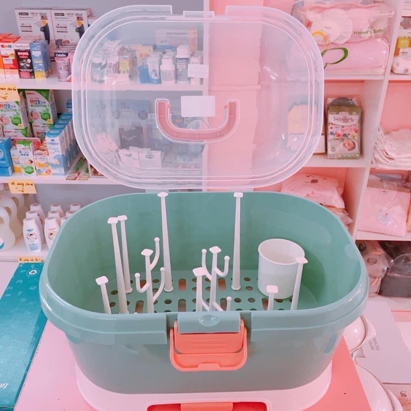 Úp Bình Binky+ Tobé Cao Cấp Có Nắp Đậy