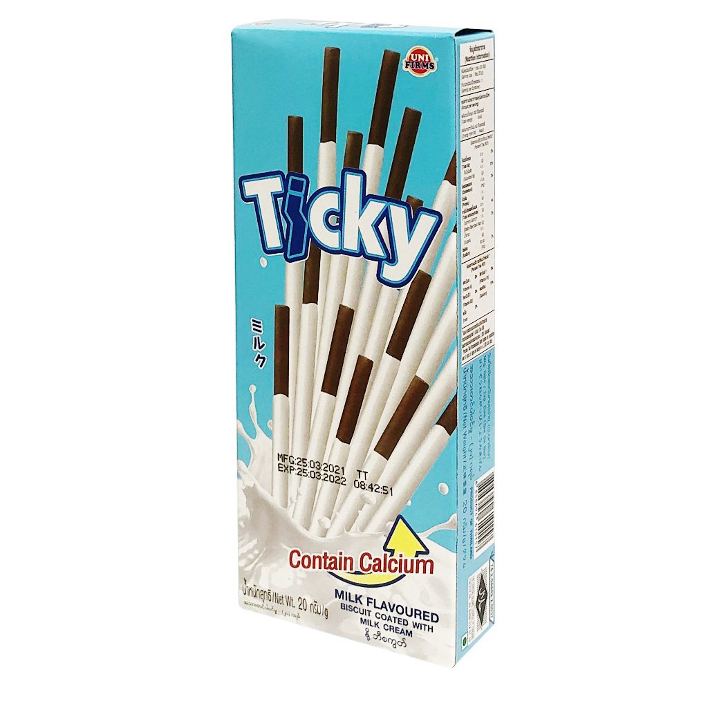 Bánh que ticky thái lan kem sữa