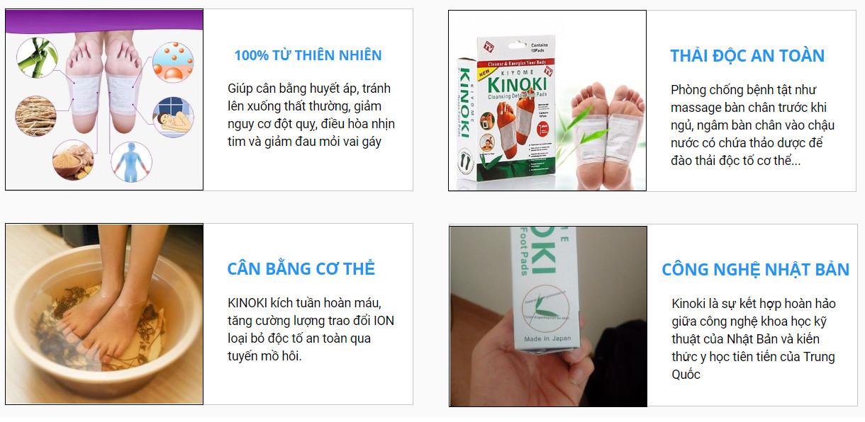 Smart Store Shop MIẾNG DÁN LÒNG BÀN CHÂN THẢI ĐỘC KINOKI
