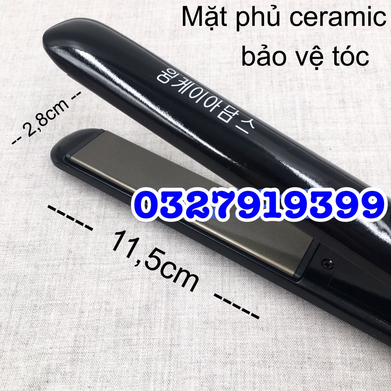 Máy duỗi tóc cao cấp Hàn Quốc 998 bản nhỏ