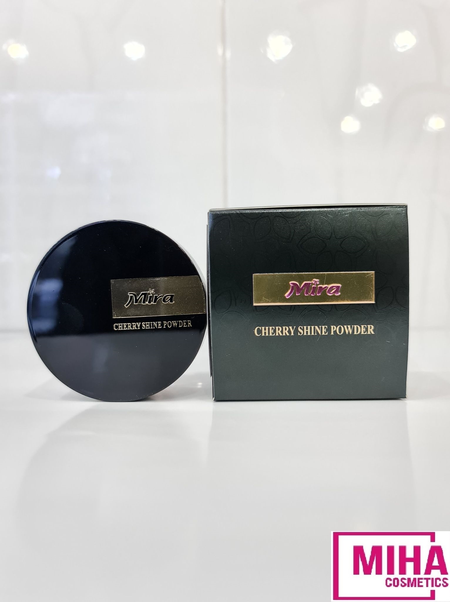 Phấn Phủ Siêu Mịn Dạng Bột MIRA Cherry Shine Powder 10g