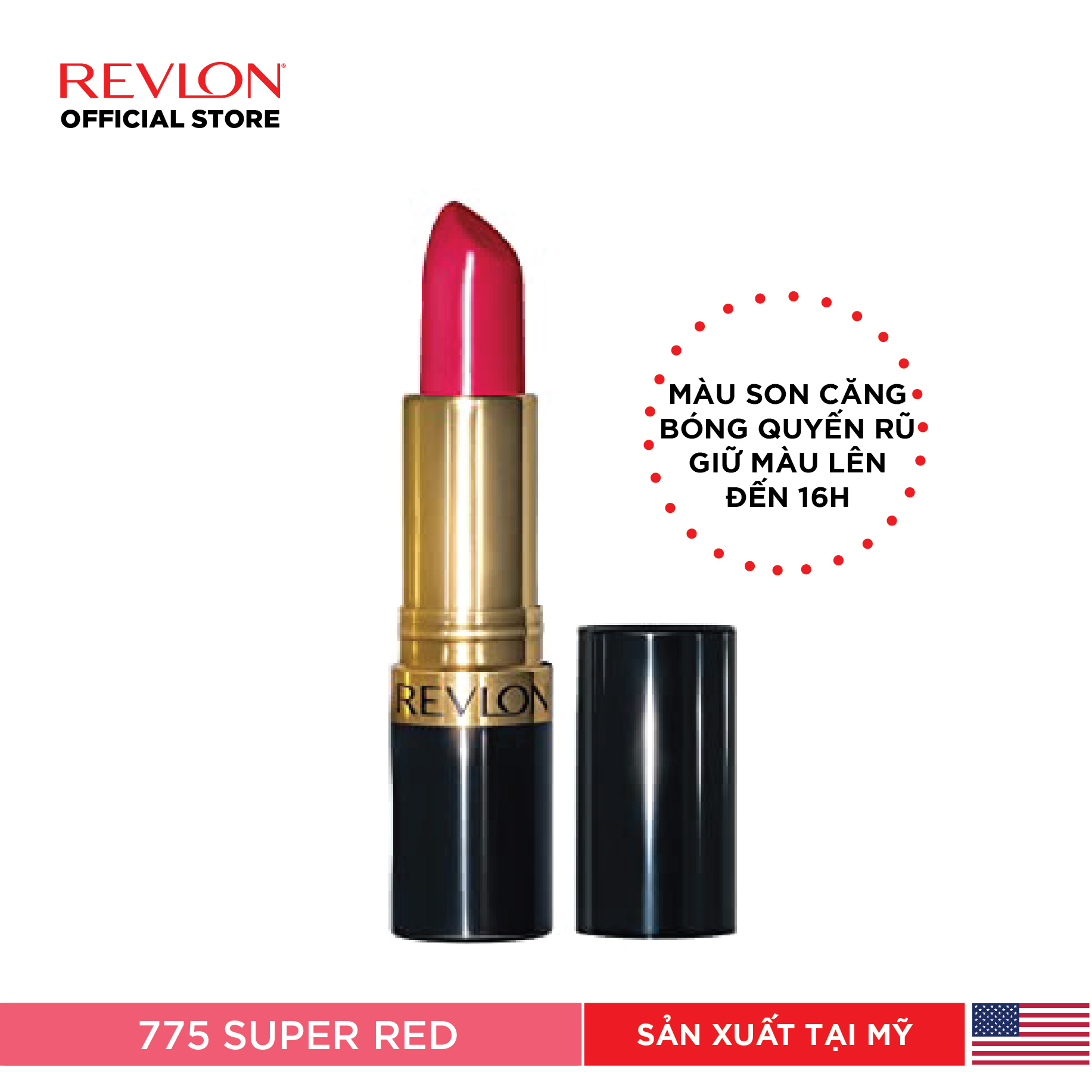 Son màu dưỡng môi Revlon Super Lustrous Lipstick 4.2g