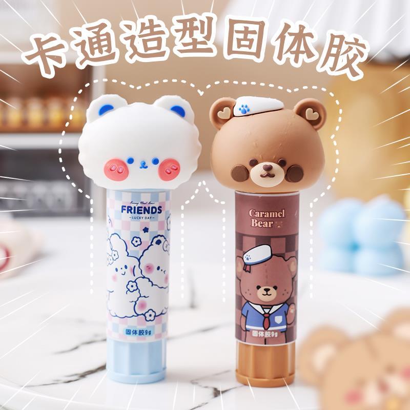 Hồ khô dán giấy hình thú hoạt hình dễ thương