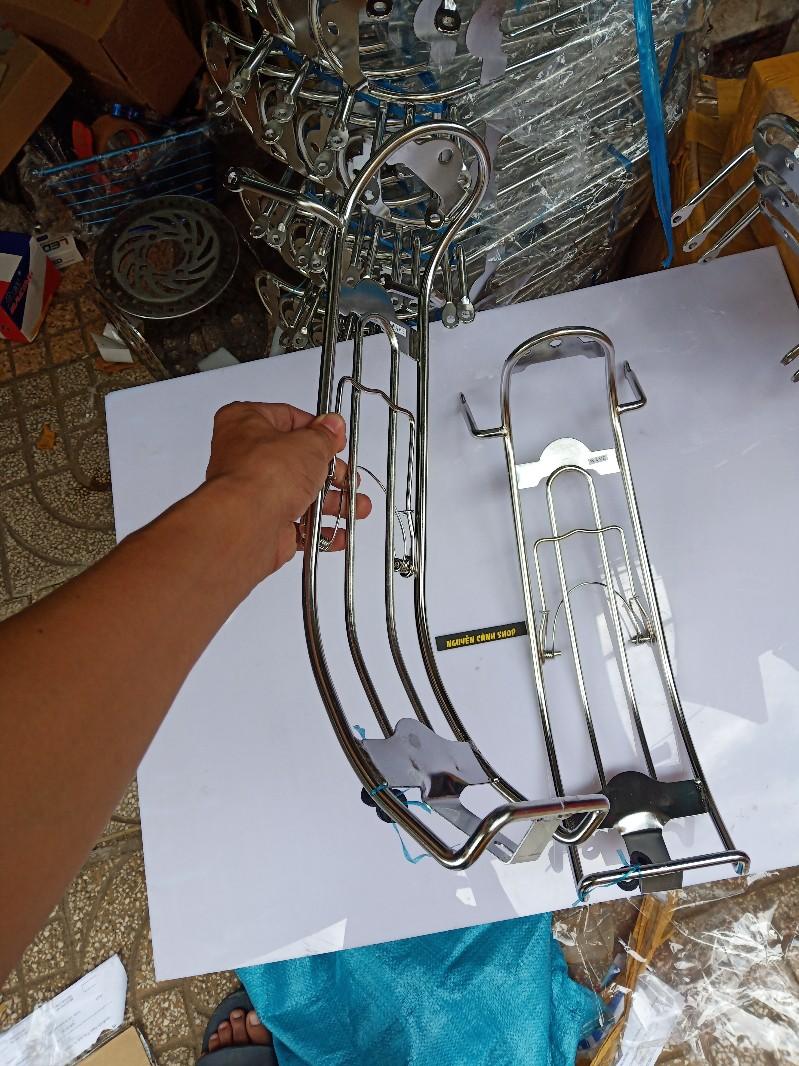 baga xuồng xe wave nhỏ inox