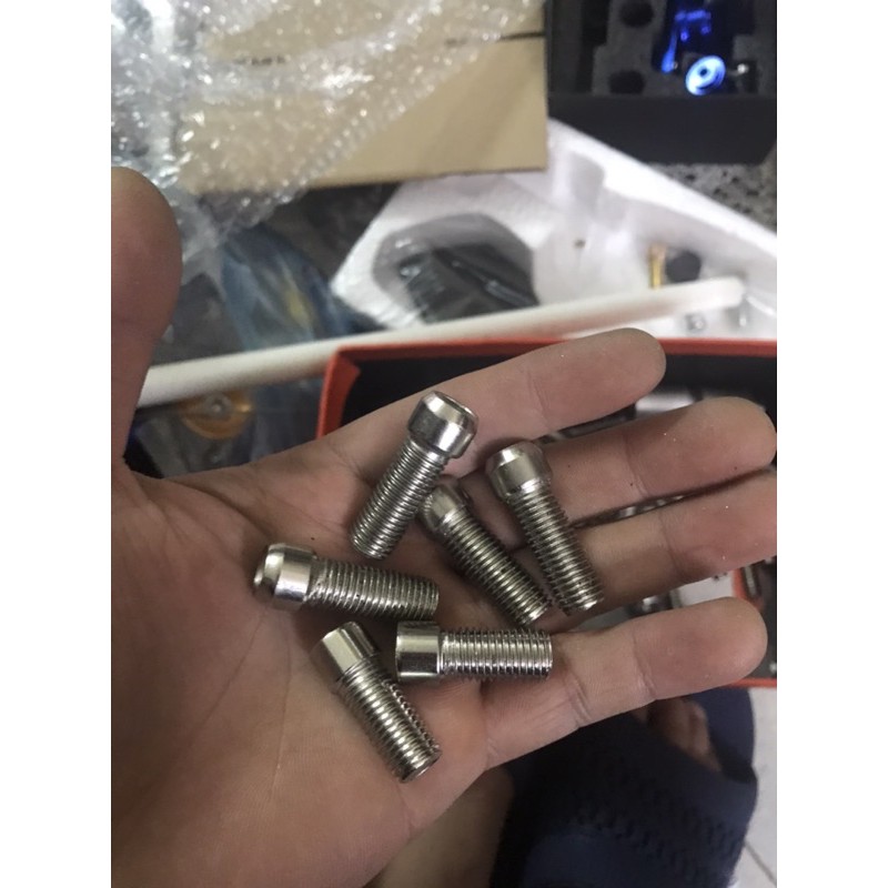 Ốc chân 10ly ren ngược gắn các dòng xe!!!