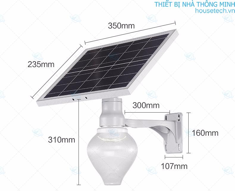 Đèn chiếu sáng năng lượng mặt trời 16W cao cấp