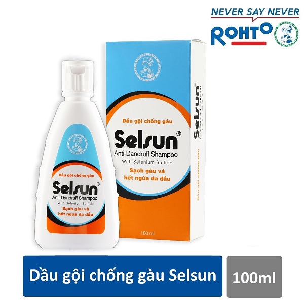 Bộ dầu gội và dầu xả chống gàu selsun 100ml