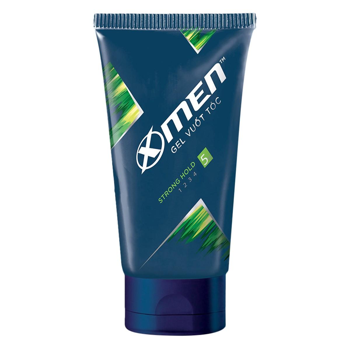 [HCM]Gel vuốt tóc X-men Gel 150gr  Hold Strong 5/6 - Cứng  tóc