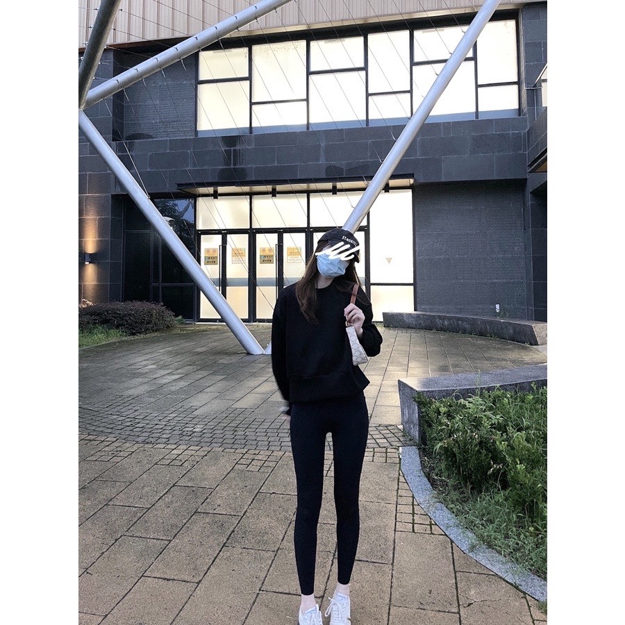 Quần Legging Xuất Hàn Chất Đanh Mịn Dày Dặn