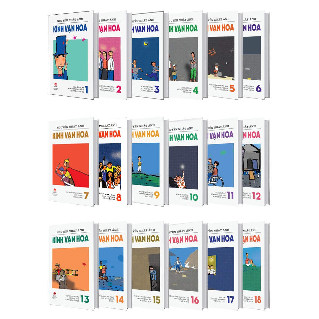 Sách Kính vạn hoa - Trọn bộ 18 tập - Nguyễn Nhật Ánh