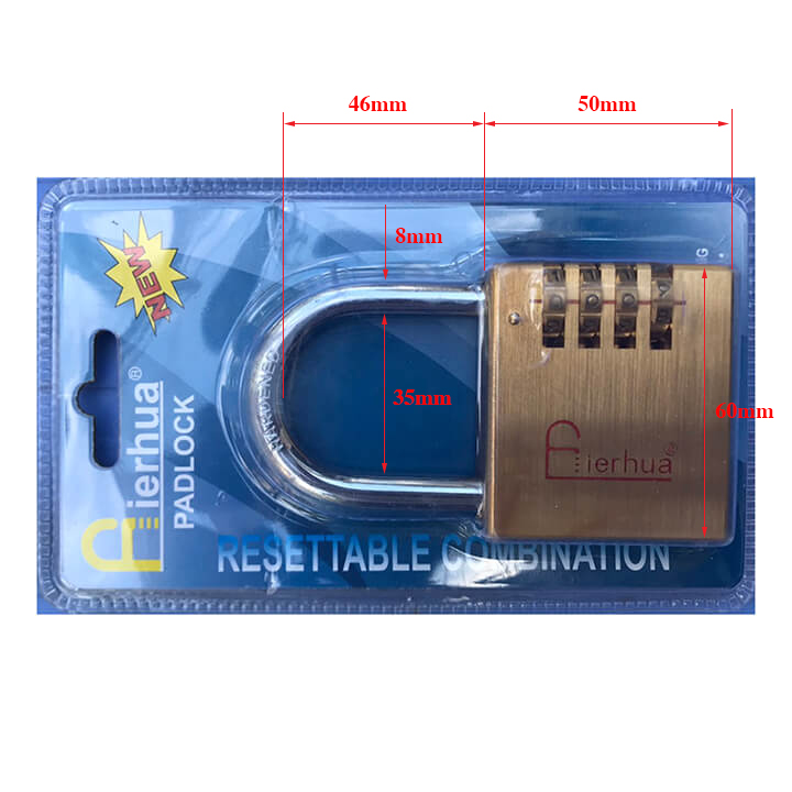 [HCM]Ổ KHÓA SỐ AIERHUA 60 MM