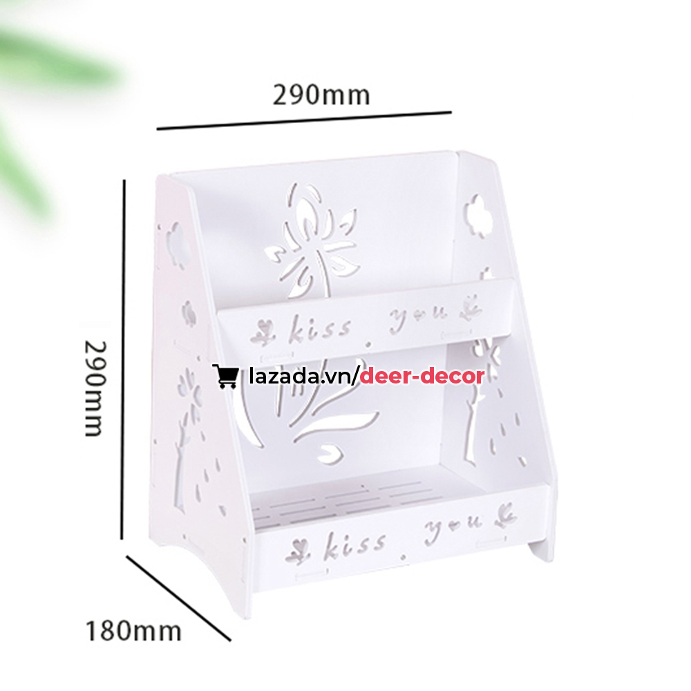 Kệ Để Đồ Live Stream Đồ Trang Điểm, Mỹ Phẩm - DEER DECOR