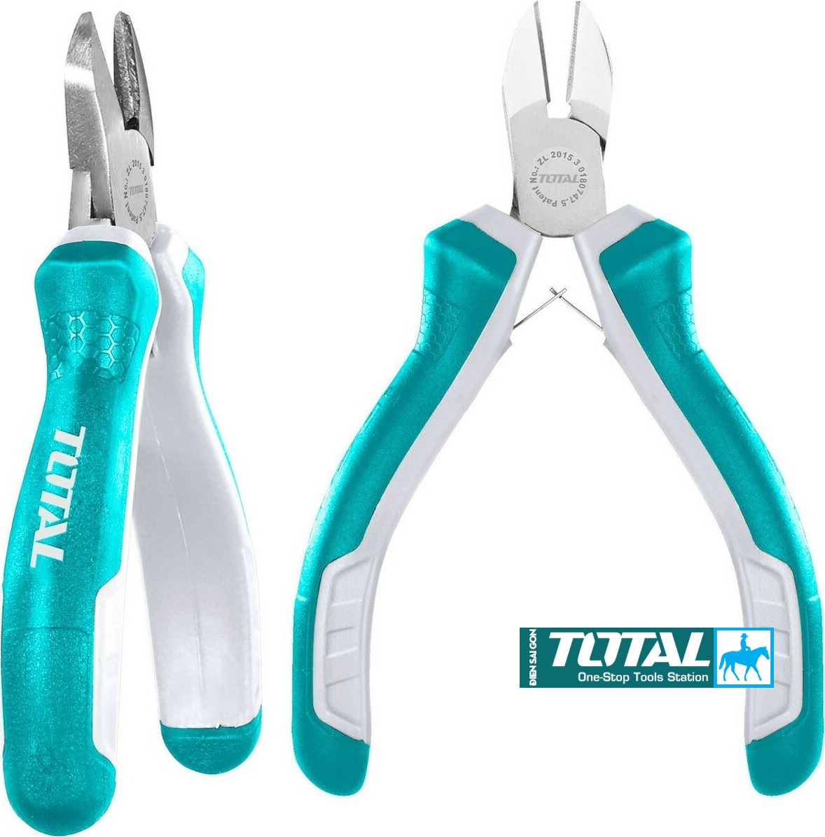 Kìm cắt mini tự động mở dài 115mm 4.5inch tay cầm chắc chắn total thtmn356