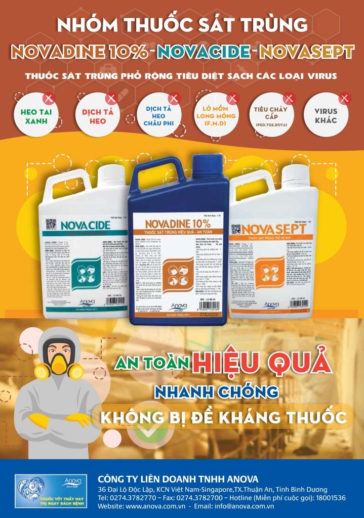 THUỐC SÁT TRÙNG PHỔ RỘNG (Novacide)