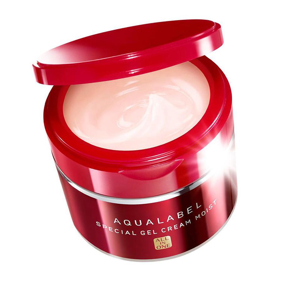 Kem Dưỡng Da Shiseido Aqualabel Đỏ