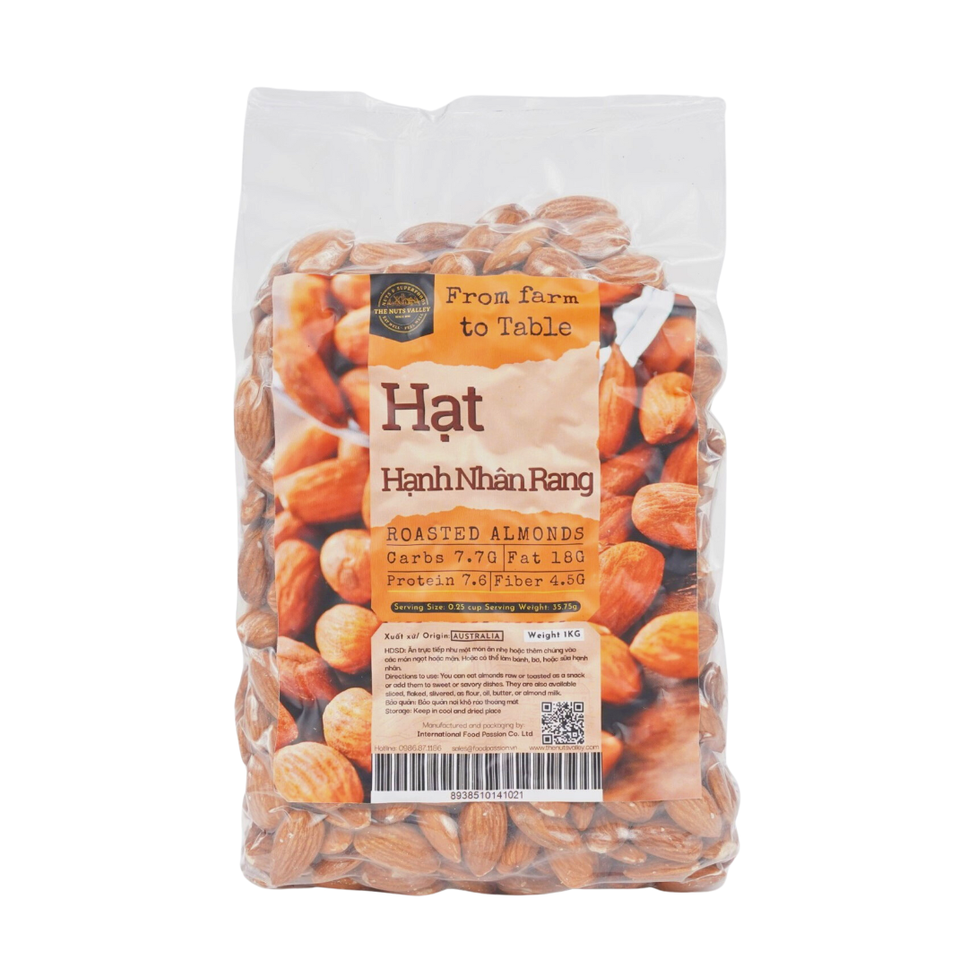 Hạt Hạnh Nhân -  ALMOND The Nuts Valley