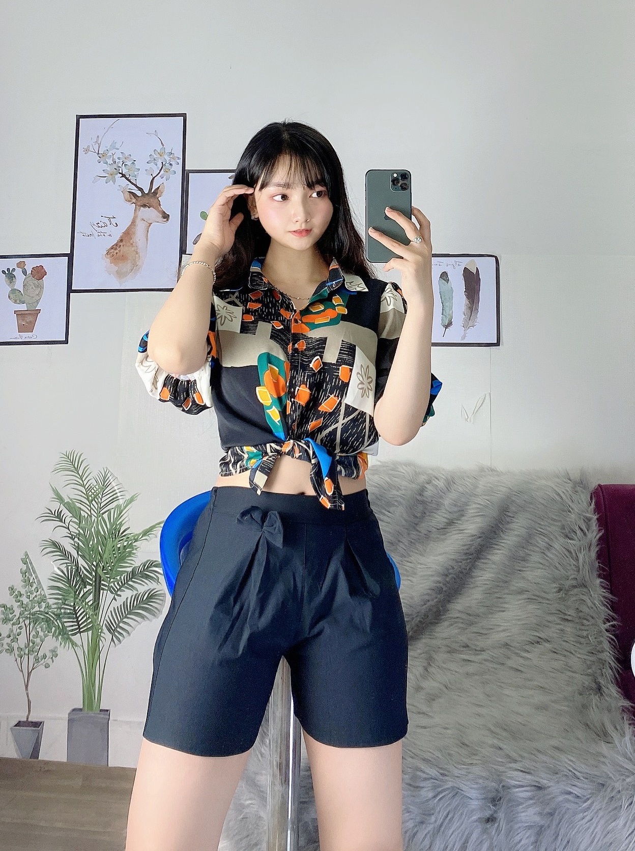 Quần Đùi Có Túi Lưng Thun Co Dãn dưới 58kg