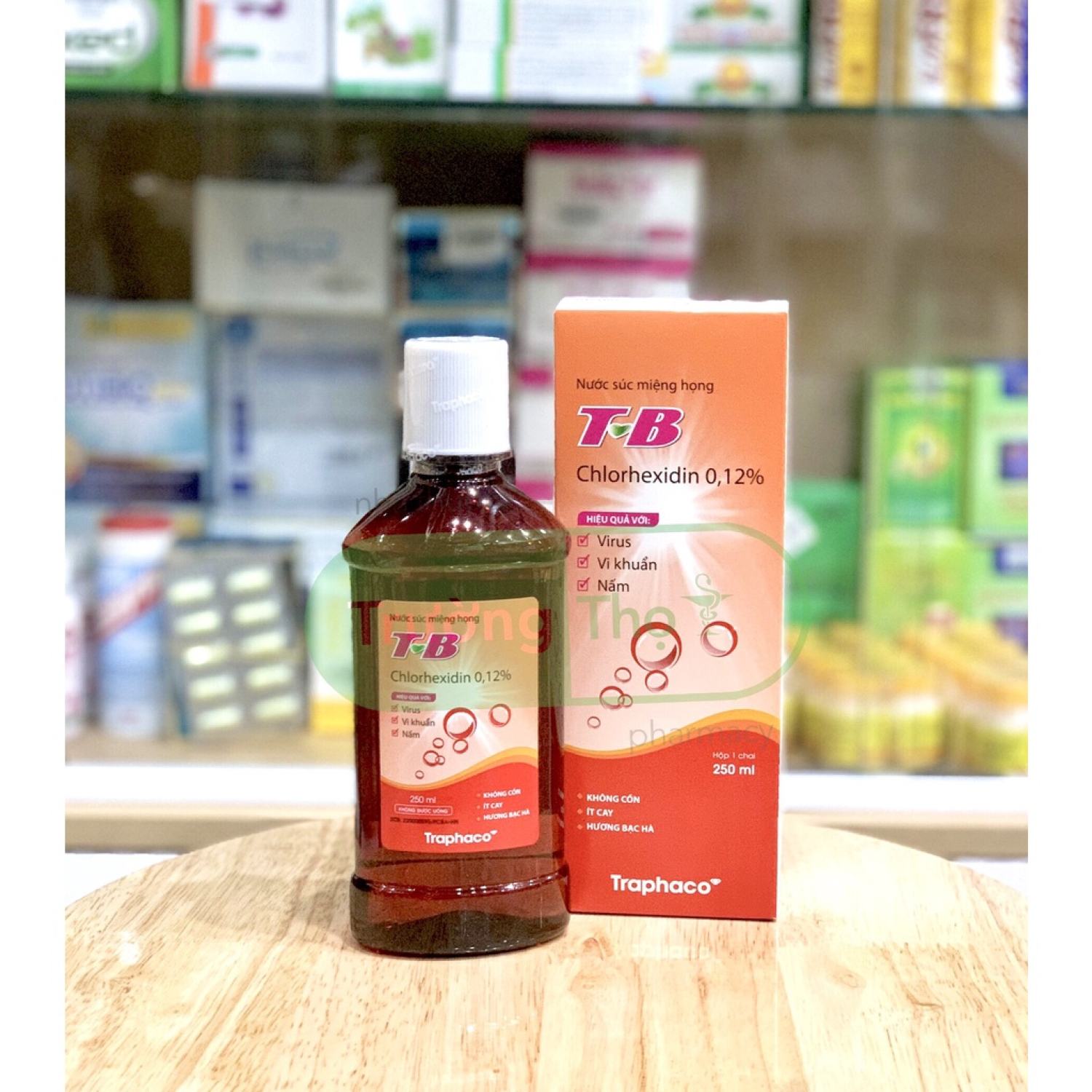 Nước Súc Miệng Sát Khuẩn TB Chlorhexidin 0,12%- chai 250ml