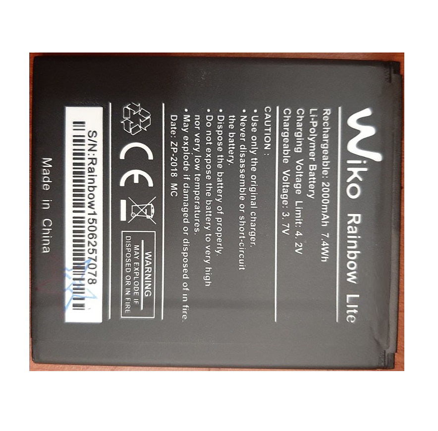 Pin điện thoại Wiko RAINBOW Lite