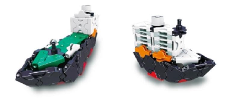 [HCM]Bộ lắp ráp LaQ Hamacron Constructor MINI TANKER (Phương tiện vận chuyển - Tàu chở dầu)