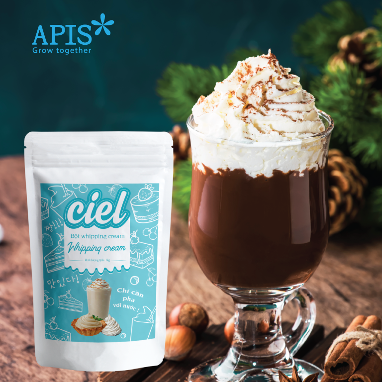 1 Túi Bột Whipping Cream Ciel -100g